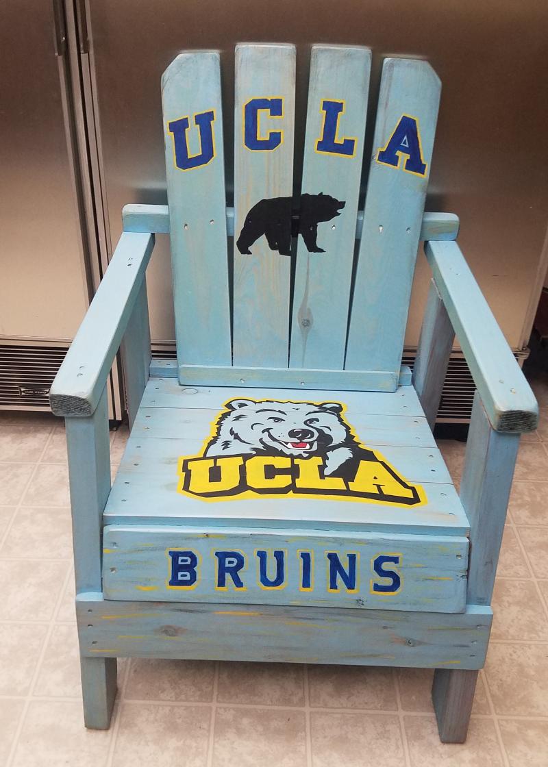 UCLA bench Chair Adirondak